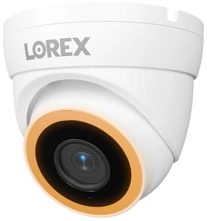Lorex Connect V7 4K PoE Turret Camera with Color Night IQ+ - White/Black Lorex Connect V7 4K PoE Turret Camera with Color Night IQ+ - White/Black