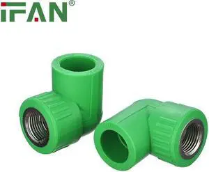 IFAN Factory Supply Thread PPR Fitting Brass Insert Elbow PPR Pipe Fitting Water Tube Connector