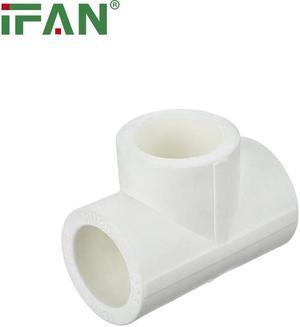 IFAN Injection Pipe Fitting Plumbing Water Fitting White PPR Pipe Fitting
