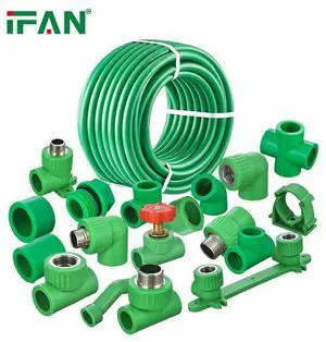 IFAN Thread Plastic Water Tube Connector PPR Pipe Fitting