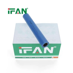 IFAN China Supplier Plumbing Materials Plastic 20-63mm Polypropylene PPR Tube Stainless Steel Pipe IFAN China Supplier Plumbing Materials Plastic 20-63mm Polypropylene PPR Tube Stainless Steel Pipe