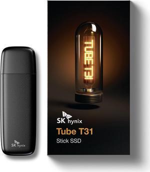 SK hynix Tube T31 1TB USB SSD with DRAM, up to 1000MB/s, USB-A 3.2 Gen2, External SSD