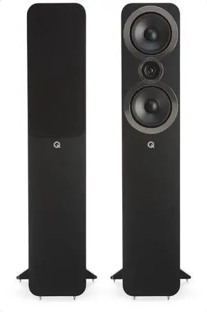 Q Acoustics 3050i Floorstanding Tower Speaker Carbon Black (Single Unit) HiFi Home Stereo Audio Speakers, Dual 165mm Woofers & 22mm Tweeter, P2P Bracing, HPE Resonance Control (Order 2 for Pair) Q Acoustics 3050i Floorstanding Tower Speaker Carbon Black (Single Unit) HiFi Home Stereo Audio Speakers, Dual 165mm Woofers & 22mm Tweeter, P2P Bracing, HPE Resonance Control (Order 2 for Pair)