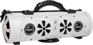 Bazooka Party Bar Mini | Portable Bluetooth IP66 Waterproof Speaker | RGB Lights | Party Button Pairing | Up to 70 HRS Battery Life | 6 Marine Grade Speakers | White
