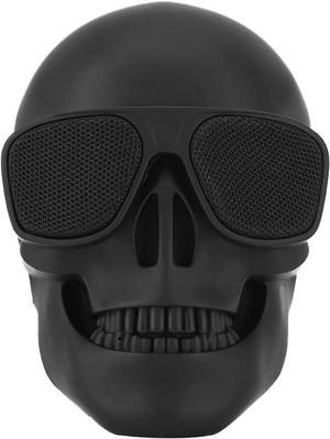 Skull Speaker, Portable Bluetooth Speakers Unique Speaker 8W Output Bass Stereo Compatible for Desktop PC/Laptop/Mobile Phone/MP3/MP4 Player for Halloween Decorations for Gift Party