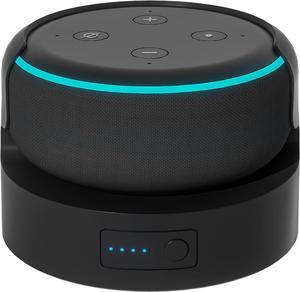 Echo Dot 3 Battery Base Portable Dot 3rd Gen Google Mini 2 Battery Base 5200 mAh 8 Hours Work Time BlackNot Include Speaker