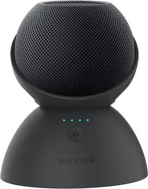 Mission Battery Base for HomePod Mini (Black) (Make HomePod Portable) Mission Battery Base for HomePod Mini (Black) (Make HomePod Portable)