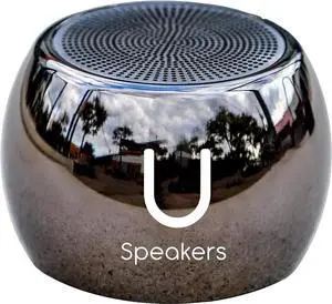 Fashionit U Boost - Portable Speaker Bluetooth Wireless - Subwoofer, Mic & Remote Shutter, Bluetooth Speakers, Rich Sound, Stocking Stuffers, White Elephant Gifts for Adults - Hematite Fashionit U Boost - Portable Speaker Bluetooth Wireless - Subwoofer, Mic & Remote Shutter, Bluetooth Speakers, Rich Sound, Stocking Stuffers, White Elephant Gifts for Adults - Hematite