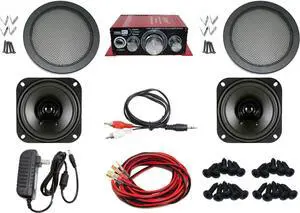 Audio Kit for Arcade Game, MAME Cabinet, or Virtual Pinball Machine Audio Kit for Arcade Game, MAME Cabinet, or Virtual Pinball Machine