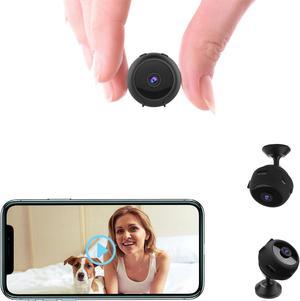 Mini Spy Camera WiFi Hidden Camera 2024 Upgraded 4K Smallest Home Security Wireless Nanny Cam Tiny Long Standby Motion Detection Alerts Night Vision Real Time Record Surveillance Camera for Indoor