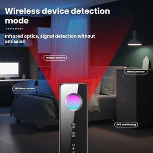 Hidden Camera Detectors-Camera Detector,Hidden Camera Detector,camera detector spy camera finder,Camera Detector for Hotels,GPS Tracker Detector,6 levels sensitivity 4 modes,Standby time 10 week