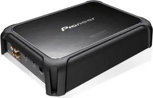 Pioneer GM-DX971 Monoblock Car Amplifier 2400W Max, Efficient Class D, Bass Boost Control, Remote Bass Knob Included, Hi-Res Certified, Gold terminals, Powerful bass Output, Remote knob Pioneer GM-DX971 Monoblock Car Amplifier 2400W Max, Efficient Class D, Bass Boost Control, Remote Bass Knob Included, Hi-Res Certified, Gold terminals, Powerful bass Output, Remote knob