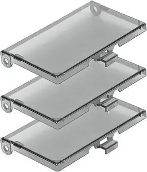 Electrical Box Replacement Cover, DBHC-1 Extra Duty Replacement for All-Weather Use, Type 3r Enclosure Cover for Wet Locations Can be adapted to DBHS1C/DBHR1C/DBHM1C/DBHR141C/Improve Electricity (3)