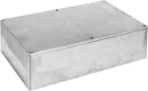 BUD Industries CN-5711 Die Cast Aluminum Enclosure 8.75" L x 5.74" W x 2.25" H, Natural