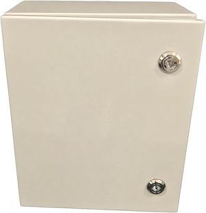 Industries SNB-3731 Box SNB Series NEMA 4 Electronic Box 11.81" L x 9.84" W x 5.91" H, Smooth Gray Finish