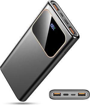 Portable Charger 22.5W Fast Charging Power Bank 10000mAh with Digital Display Battery Pack Travel Essentials USB C Input Output 2-in-1 powerbank for iPhone 16/15/14 Series  Google Android