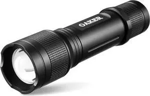 XF2013 USB-C Rechargeable Flashlight 2000 Lumens,5 Light Modes LED Flashlight, Waterproof Hand light for Hiking Camping