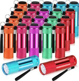 VIHOSE 20 Pcs Mini Flashlights Bulk, Bright Aluminum Handheld Flash Light with Lanyard Small LED Flashlights for Night Reading Emergency Hurricane Camping Hiking, Batteries Not Included(Cute) VIHOSE 20 Pcs Mini Flashlights Bulk, Bright Aluminum Handheld Flash Light with Lanyard Small LED Flashlights for Night Reading Emergency Hurricane Camping Hiking, Batteries Not Included(Cute)