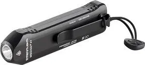 Streamlight 88812 Wedge XT 500-Lumen Slim Everyday Carry Flashlight, Includes USB-Cable, Pocket Lanyard, Black