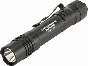 Streamlight 88031 ProTac 2L 350-Lumen EDC Professional Flashlight with CR123A Batteries, and Holster, Black, Clear Retail Packaging Streamlight 88031 ProTac 2L 350-Lumen EDC Professional Flashlight with CR123A Batteries, and Holster, Black, Clear Retail Packaging