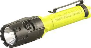 Streamlight 67751 Dualie 2AA 175-Lumen Dual Beam Flashlight w/Pocket Clip and Magnetic Base, Box, Yellow