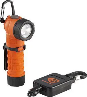 Streamlight 88837 PolyTac 90X USB 500-Lumen 7,000-Candela LED Right Angle Flashlight with Gear Keeper, Rechargeable Capable, Orange Streamlight 88837 PolyTac 90X USB 500-Lumen 7,000-Candela LED Right Angle Flashlight with Gear Keeper, Rechargeable Capable, Orange