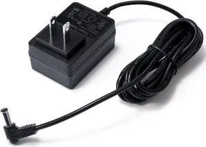 6.5ft Cable 12V 2A Power Supply with 90 Degree Angle, 12V/2A 24W Wall Plug Charger AC Adapter 5.5mm x 2.1mm for LED Light Panel Light Strip Camera Monitor Router (200cm Cord)