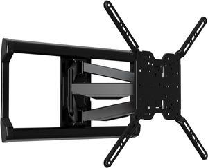 SANUS Full Motion TV Wall Mount for TVs up to 90" - Premium Design Extends 24" with Fingertip Swivel and Tilt - Easy 20 Minute Install - OLF24
