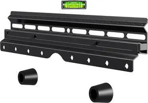 No Stud TV Wall Mount Drywall Studless TV Hanger for Most 12-55 inch Flat Screen TVs Holds up to 100lbs No Drill Easy Install (MF81)