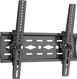 Tilt TV Wall Mount, TV Mount Bracket Mount For Most 26-63 Inches TVs, Low Profile Wall Mount LED LCD Plasma Flat Curved Television Monitor, Max VESA 400×400mm, Up to 99lbs Universal TV Bracket
