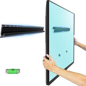 No Stud TV Wall Mount for 12-55 inch TVs, No Drill TV Mount Holds up to 100 lbs,Studless Drywall TVs Bracket, Bubble Level Included, Low Profile, Non Screw, Easy to Install for Bedroom Living Room