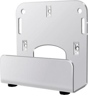 Cable Box Wall Mount Modem Adjustable Wall Mount for Small and Wide Devices Such as DVD Players, Game Console Such As PS3, PS4, Xbox, Apple TV, Roku, Fire TV,Mini PC, Mac Mini,and More