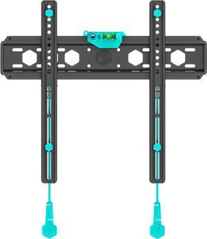 ONKRON Fixed TV Wall Mount for 35-65 Inch Screen up to 150 lbs, Ultra Slim TV Mount Low Profile VESA 75x75-400x400 Flush, Flat to Wall Mount/Universal Television Bracket Black