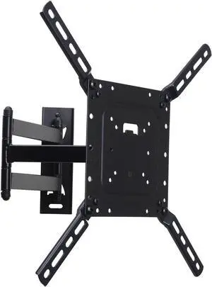 VideoSecu TV Wall Mount Bracket Full Motion Swing Out Tilt and Swivel Articulating Arm for Most 22-55 inch LCD LED 3D TV, up to 400x400 VESA ML532B WP4