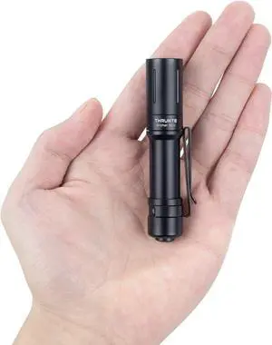 EDC Flashlight Archer Mini 405 Lumens Tail Switch LED Flashlight USB C Rechargeable Little Pocket Penlight for Camping Outdoor and Emergency - Cool White