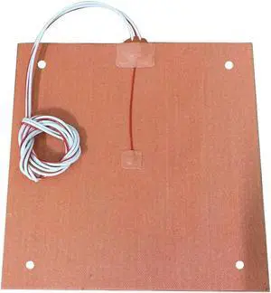 USA Material CR10 S4 Silicone Heater Pad 400 x 400mm for CR-10 S4 3D Printer Bed w/Screw Holes, Adhesive Backing + Sensor (120V) USA Material CR10 S4 Silicone Heater Pad 400 x 400mm for CR-10 S4 3D Printer Bed w/Screw Holes, Adhesive Backing + Sensor (120V)