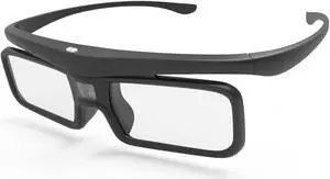 AWOL VISION DLP Link 3D Glasses, Rechargeable Active Shutter Eyewear compatiable with AWOL VISION LTV-2500, LTV-3500, Vanish TV & Other DLP-Link 3D projectors (1 Pack)