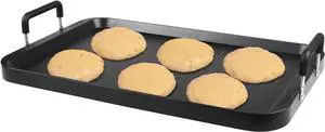 Flat Top Griddle for Stovetop,Camping Griddle/Cookware, Flat Top Grill,Non-Stick Griddle Grill Pan, Stove Top Grille,Aluminum Material, Dishwasher Safe