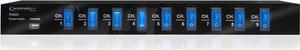 Power Supply Strip - 9 Power Outlet with Switches, 5V USB Charging Port, 1800 Watts Max Load Power Conditioner, High Load Power Electric Extension Cord Strip - 4 Ft