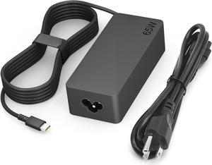 65W USB C Charger for  Thinkpad/Yoga/Chromebook Laptop Computer 65W 45W USB C Fast Power Adapter