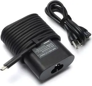 65W 60W USB C Laptop Charger Compatible with Dell Latitude 5540 7440 7430 3540 7420 7400 7320 E5440 E5430 7390 5400 Chromebook 3100, XPS 13 9310 7390,Inspiron 14 16 2-in-1 HA65NM190