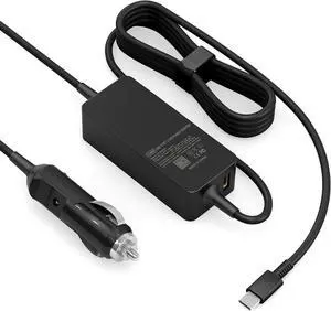 100W Car Charger Laptop Car Charger Compatible with  Latitude/ Precision/ XPS MacBook Pro/Air HP Spectre/Elitebook   Zenboo DC Adapter