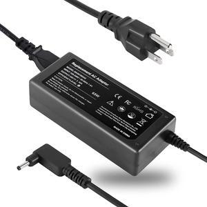 N15Q8 N15Q9 N16P1 N20C5 65W 19V 3.42A Charger Replacement for  Laptop AC Adapter A13-045N2A A11-065N1A Pa-1450-26 Aspire 1 5 R15 Slim A515-54 Chromebook C738T C740 Spin 1 3 5 Swift 3 Power Cord