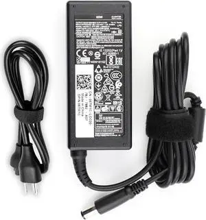65W Laptop Charger Fit for  Latitude 5580 7280 7390 7490 E5570 E5470 E7240 E7250 E7470 Chromebook 3180 3189 3120 PA-12 06TM1C 19.5V 3.34A 7.4mm Tip AC Adapter Power Cord