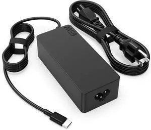 65W USB C Charger Compatible with Lenovo ThinkPad E16 E14 T14 Gen 5 4 3 Business Laptop,ThinkPad X1 Carbon Gen 12 11 10 9/Thinkbook 16 15 G7 G6 G5 Gen 4 3 2 Type C Power Adapter