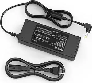 90W Laptop Charger Compatible with Toshiba Satellite C655 C655D C675 C850 C855 C855D C875 C50 C55 C55D C55DT C55T C75 C75D L50 L55 L55D L75 L305; Portege Z30 Z30T Z930 Z830 Power Supply Cord