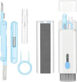 7-in-1 Electronic Cleaner Kit,Keyboard Cleaner,Laptop Cleaner Kit for Monitor, Cell Phone, Headset, Lego, Laptop Camera Lens(Blue) 7-in-1 Electronic Cleaner Kit,Keyboard Cleaner,Laptop Cleaner Kit for Monitor, Cell Phone, Headset, Lego, Laptop Camera Lens(Blue)
