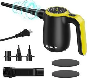 Compressed Air Duster for Electronics Canned Air Electric for PC Laptop Console Electronics and Home Cleaning Replaces Compressed Air Cans.