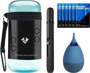 VSGO 11-in-1 Camera Lens Cleaning Kit | Air Blower, Lens Cleaning Pen, Microfiber Cleaning Cloth Included, Camera Cleaning Kit for Mirrorless and DSLR, VS-A8E VSGO 11-in-1 Camera Lens Cleaning Kit | Air Blower, Lens Cleaning Pen, Microfiber Cleaning Cloth Included, Camera Cleaning Kit for Mirrorless and DSLR, VS-A8E