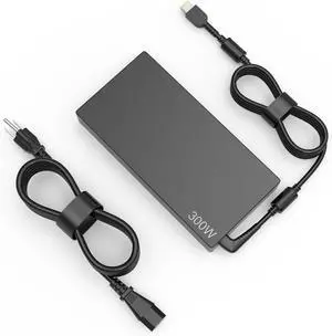 300W Charger Fit for Lenovo Legion 9i 7 7i 5i 5 Pro Thinkpad 9000K 9000P Y9000K Y9000X R7000P GX21F23045 SA10R16956 5A10W86289 ADL300SDC3A Laptop Adapter Power Supply